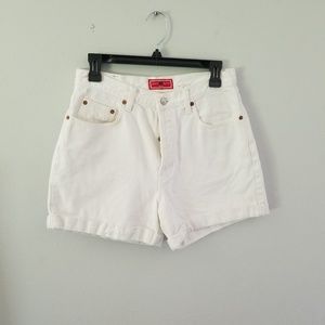 GAP white high waisted denim